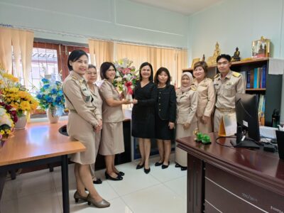 องค์การบริหารส่วนจังหวัดกระบี่ขอเข้าพบ ผู้อำนวยการสำนักตรวจเงินแผ่นดินจังหวัดกระบี่